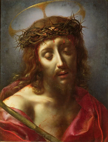 Christ as the Man of Sorrows (oil)