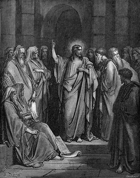 Christ in the synagogue