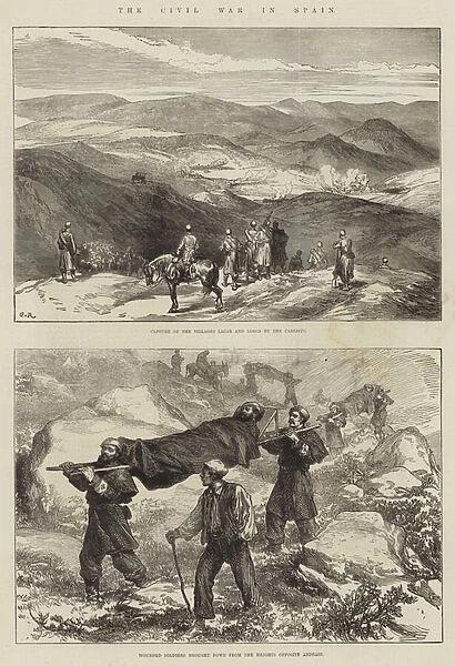The Civil War in Spain (engraving)