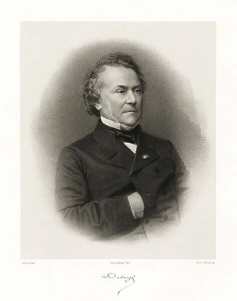 Claude Alphonse Delangle, 1865-66 (litho)