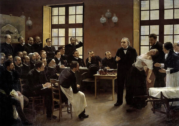 A clinical lecture by Dr. Charcot at the Salpetriere in 1887