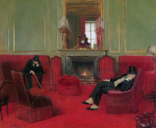 The Club, 1911 (oil on canvas)
