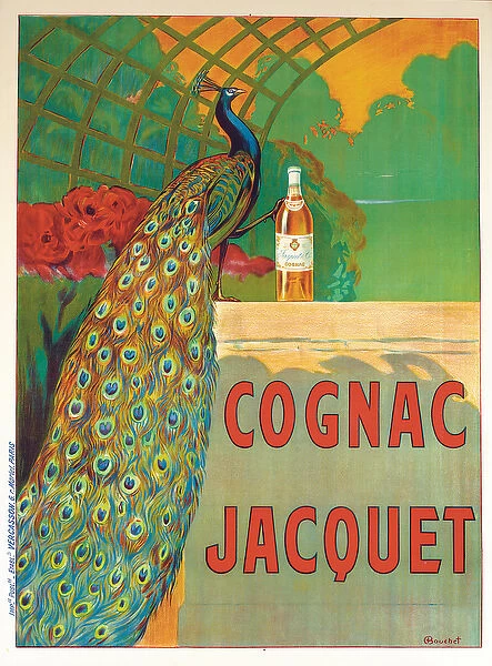 Cognac Jacquet (colour litho)