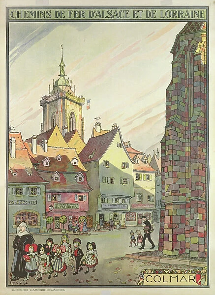 Colmar poster, 1921 (colour litho)