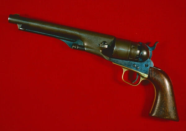 COLTs New Army Model. 44 calibre six-shot percussion revolver, 1860 (photo)