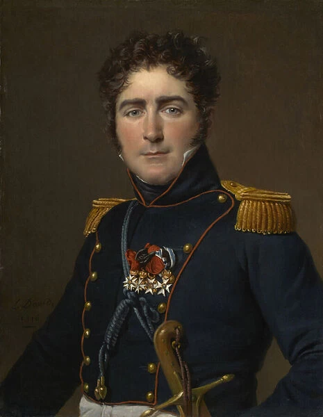 Comte Henri-Amedee-Mercure de Turenne-d Aynac, 1816 (oil on canvas)