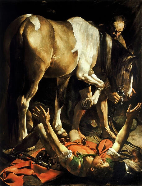 The Conversion of St. Paul, 1601 (oil on canvas)
