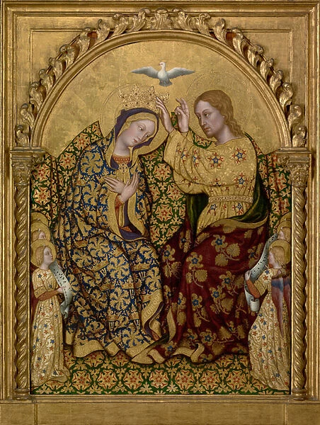 Coronation of the Virgin, c. 1420 (tempera and gold leaf on panel)