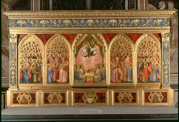Coronation of the Virgin Polyptych (panel) (see also 66541-66551)