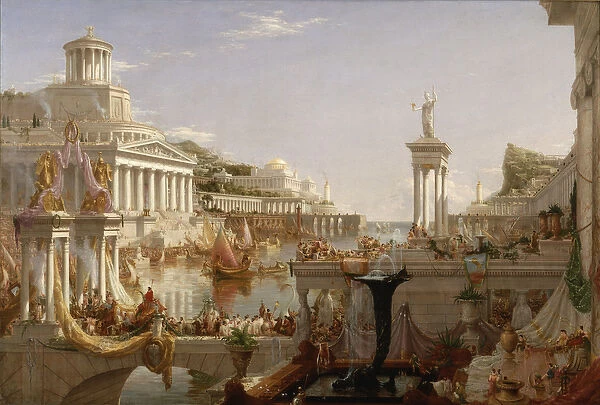 The Course of Empire: The Consummation of the Empire, c. 1835-36 (oil on canvas)