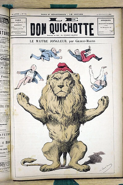 Cover of 'The Don Quixote', number 795, Satirique en Colours