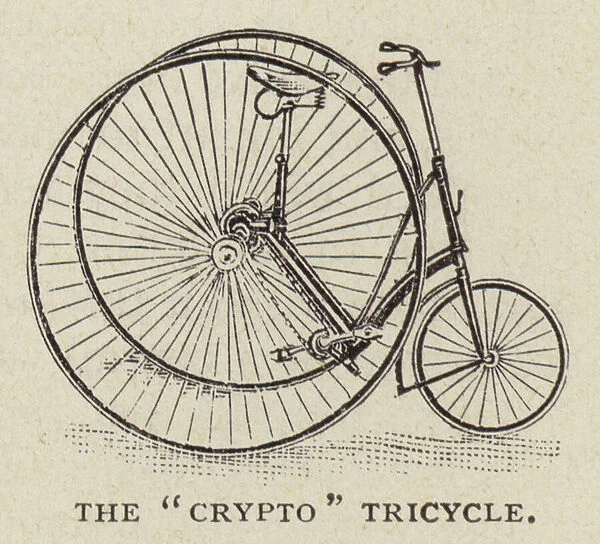 The 'Crypto'tricycle (engraving)