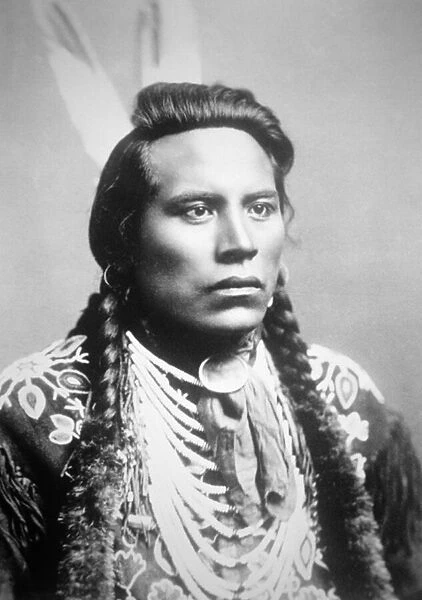 Curley, of the Crow tribe, one of Custers scouts (b  /  w photo)