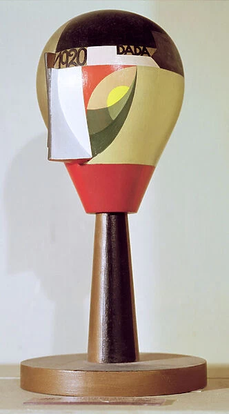Dada Head, 1920 (painted wood)