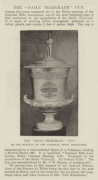 The 'Daily Telegraph'Cup, at the Meeting of the National Rifle Association (b  /  w photo)