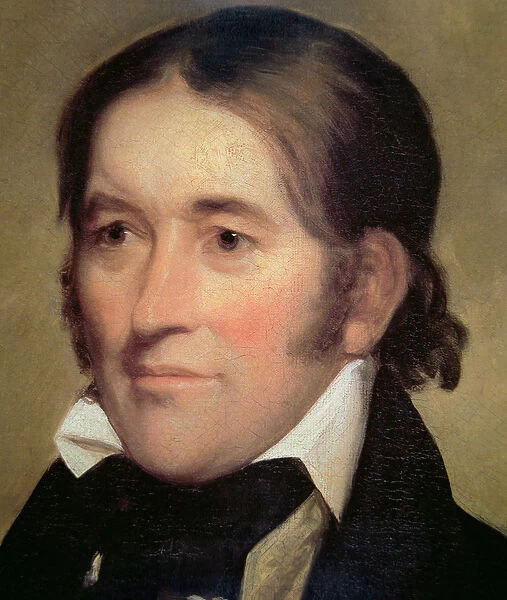 David (Davy) Crockett (1786-1836) 1834 (oil on canvas)