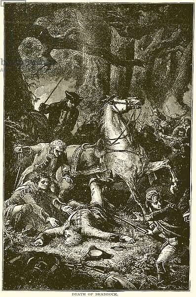 Death of Braddock (engraving)
