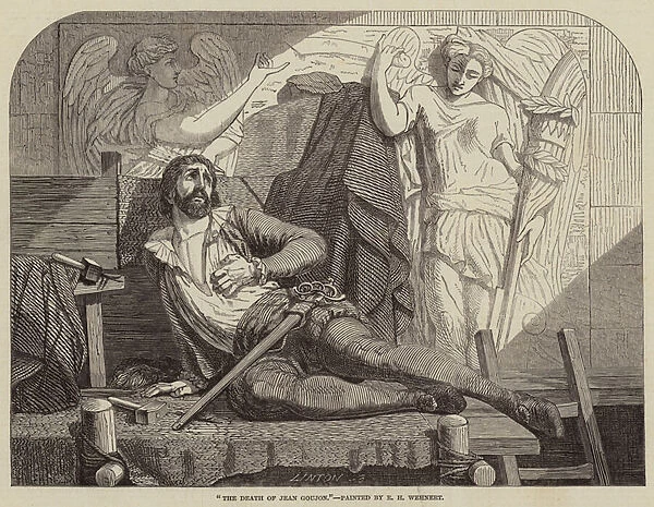 The Death of Jean Goujon (engraving)