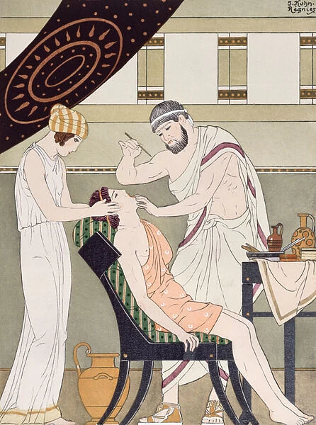 The Dentist, illustration from The Complete Works of Hippocrates
