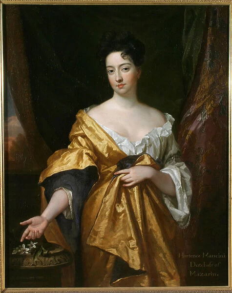 Duchess of Mazarin (oil on canvas)