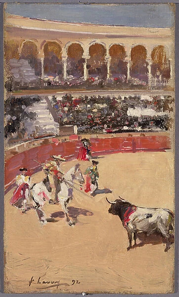 El Embiste, 1892 (oil on canvas)