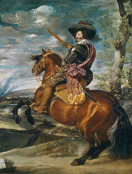 Equestrian Portrait of Don Gaspar de Guzman (1587-1645) Count-Duke of Olivares, 1634