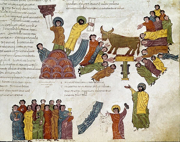 Exodus: 'the adoration of the golden calf'