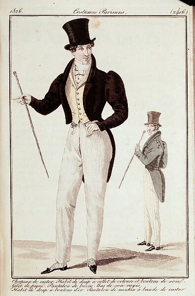 Fashion, France, 19th century - Mens Fashion - Men