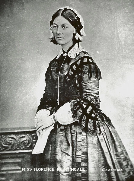 Florence Nightingale, c. 1860 (b  /  w photo)