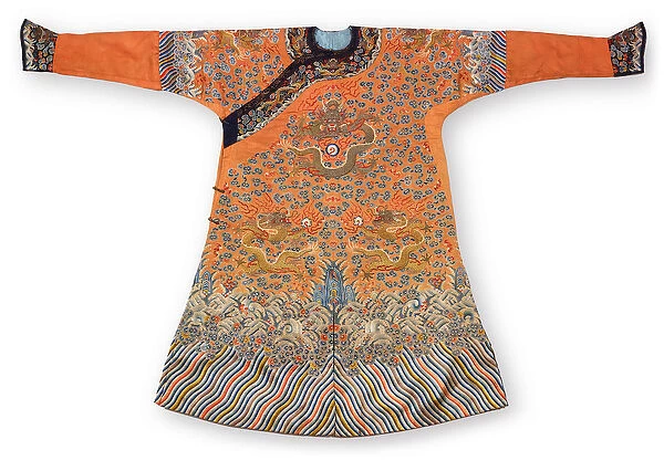 Formal court robe, Qing Dynasty, Jifu China, mid 19th century (silk)