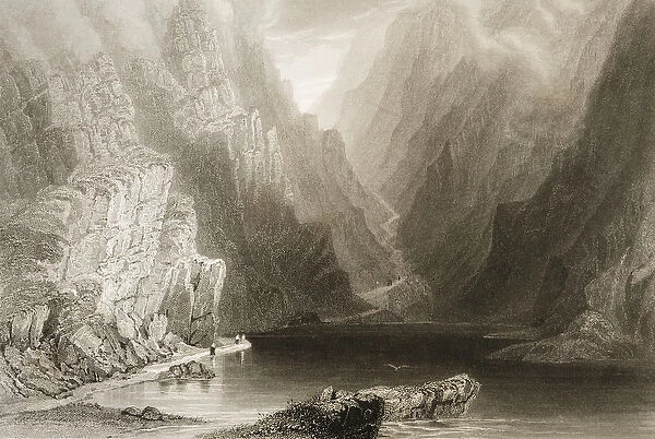 The Gap of Dunloe, County Killarney, Ireland, from Scenery and Antiquities of