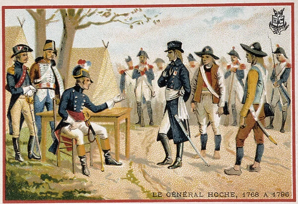 General Hoche before the Vendeans in 1795 (Pacification of the Vendee)