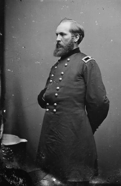 General James Garfield, 1861-65 (b  /  w photo)