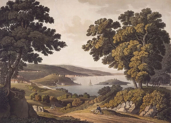 George Town and Federal City, or City of Washington, 1801 (aquatint)