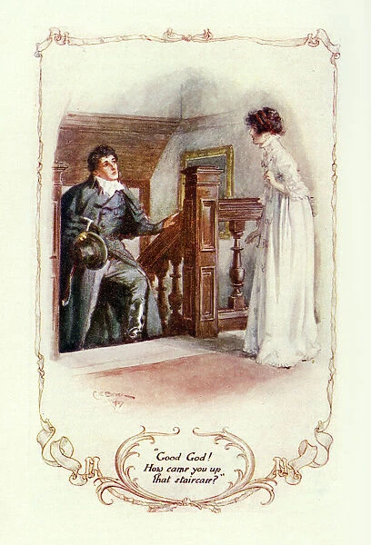 Good God! How came you up that staircase? 1907 (illustration)