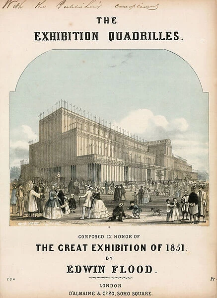 Great Exhibition, 1851 (colour litho)