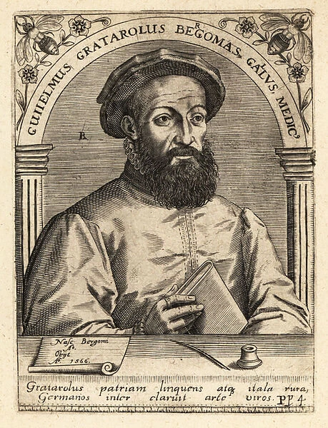 Guglielmo Gratarolo, 1516-1568, Italian alchemist