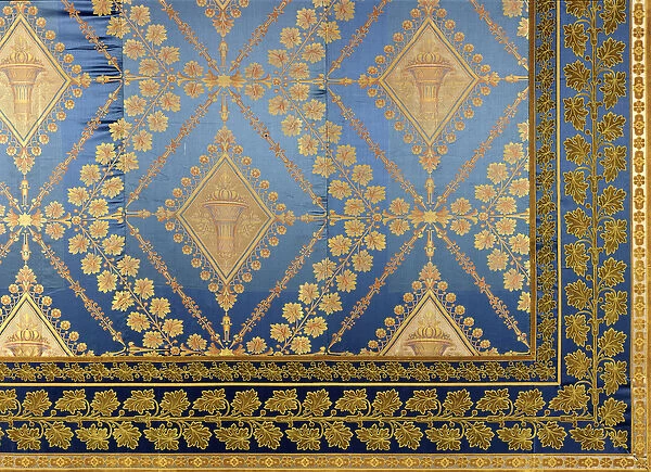 Detail of a hanging, from the Maison Chuard et Cie, Lyon, 1810 (silk damask)
