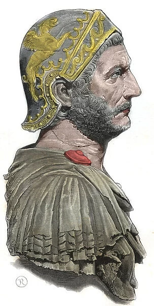 Hannibal - Portrait of Hannibal or Annibal Barca (ca. 247-183 BC)