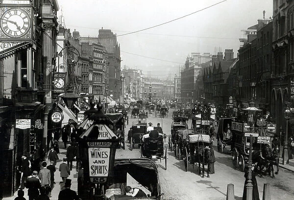 High Holborn, London, c. 1890 (b  /  w photo)