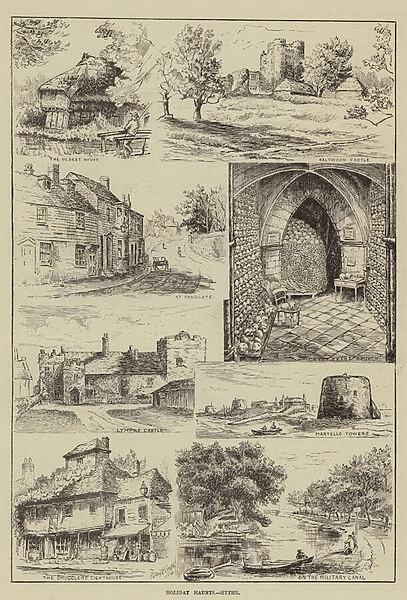 Holiday Haunts, Hythe (engraving)