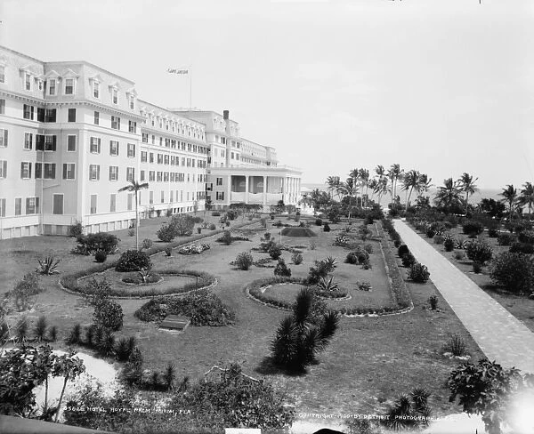 Hotel Royal Palm, Miami, Florida, c. 1900 (b  /  w photo)