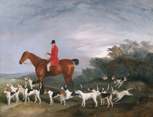 Out Hunting, 1841 (oil on canvas)