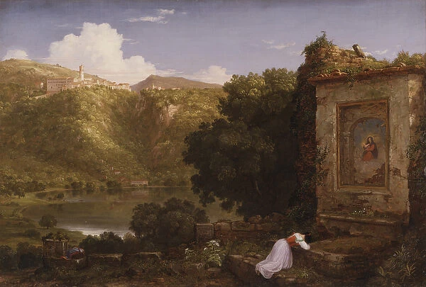 Il Penseroso, 1845 (oil on canvas)