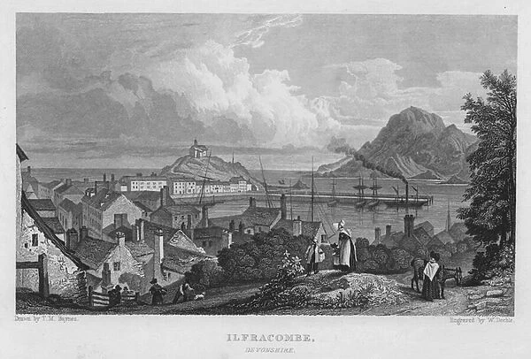 Ilfracombe, Devonshire (engraving)