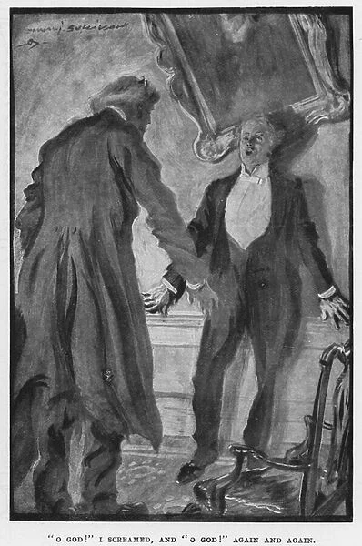 Illustration for Dr Jekyll and Mr Hyde by R L Stevenson (litho)