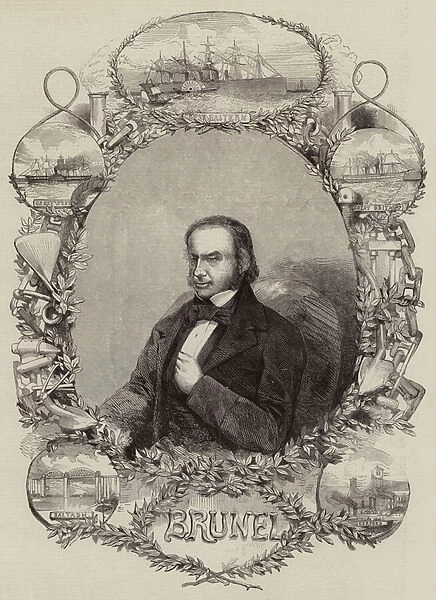 Isambard Kingdom Brunel (engraving)