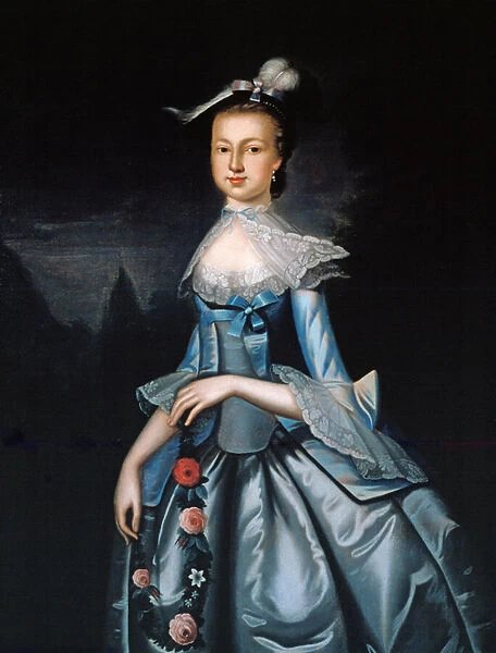 Jane Galloway (1745-86) (oil on canvas)