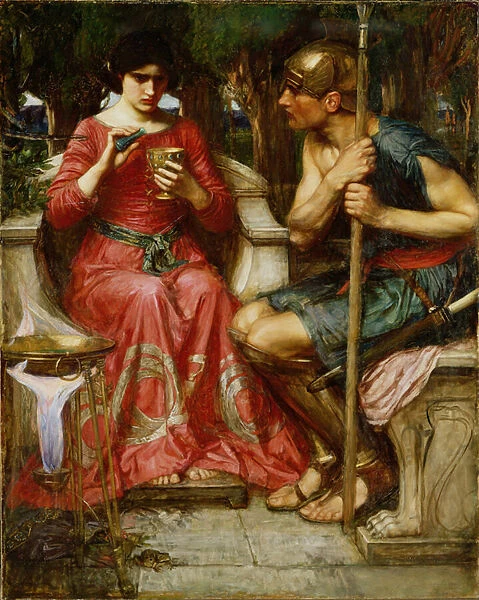 Jason and Medea, 1907 (oil on canvas)
