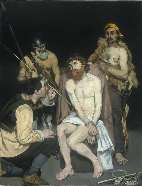 Jesus Mocked by the Soldiers, 1865 (oil on canvas)